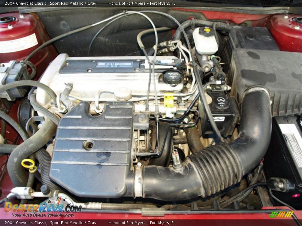 2004 Chevrolet Classic Sport Red Metallic / Gray Photo #8