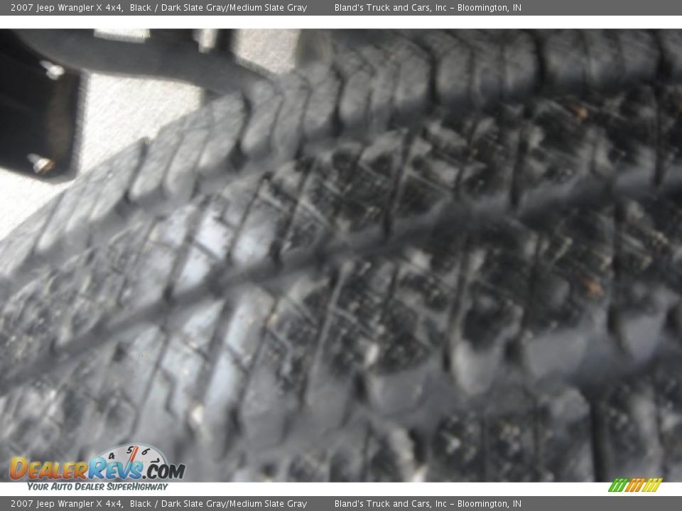 2007 Jeep Wrangler X 4x4 Black / Dark Slate Gray/Medium Slate Gray Photo #12