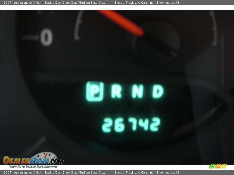 2007 Jeep Wrangler X 4x4 Black / Dark Slate Gray/Medium Slate Gray Photo #22