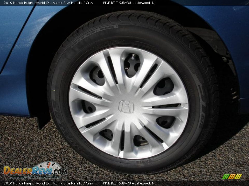 2010 Honda Insight Hybrid LX Atomic Blue Metallic / Gray Photo #8