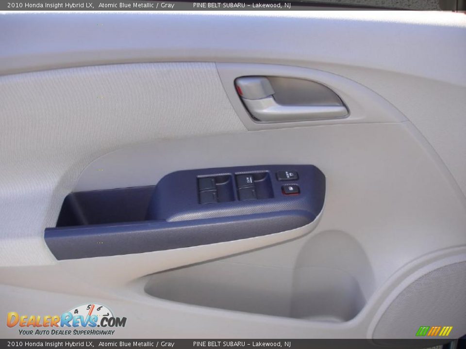 2010 Honda Insight Hybrid LX Atomic Blue Metallic / Gray Photo #10