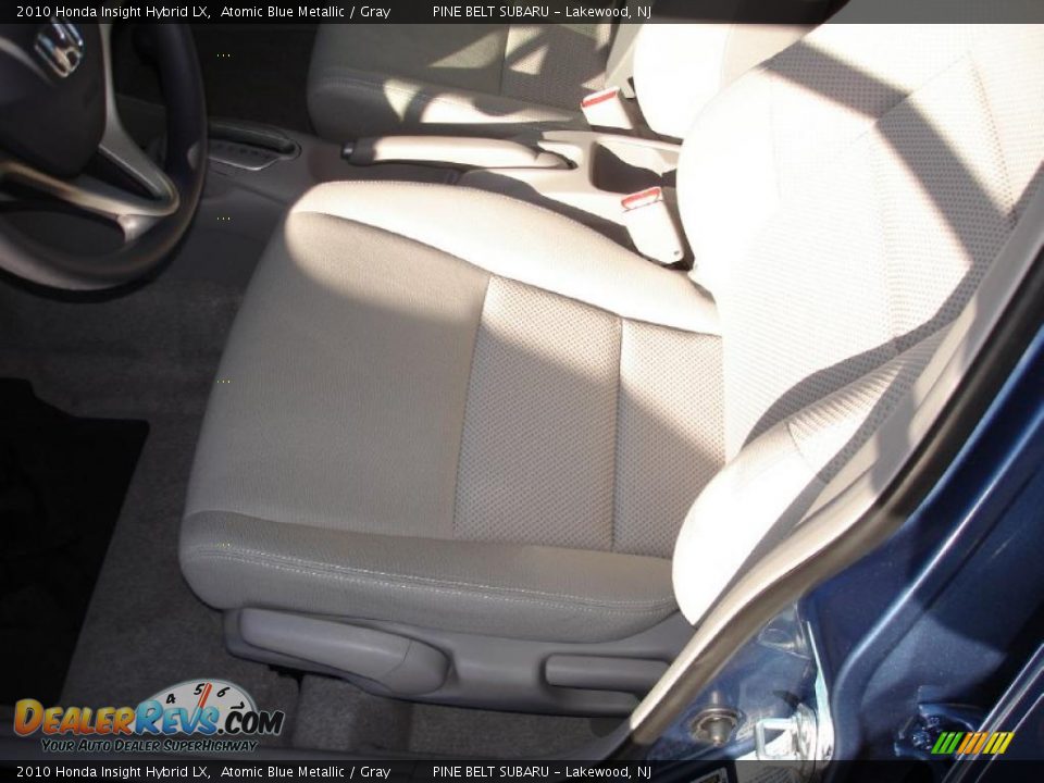 2010 Honda Insight Hybrid LX Atomic Blue Metallic / Gray Photo #11