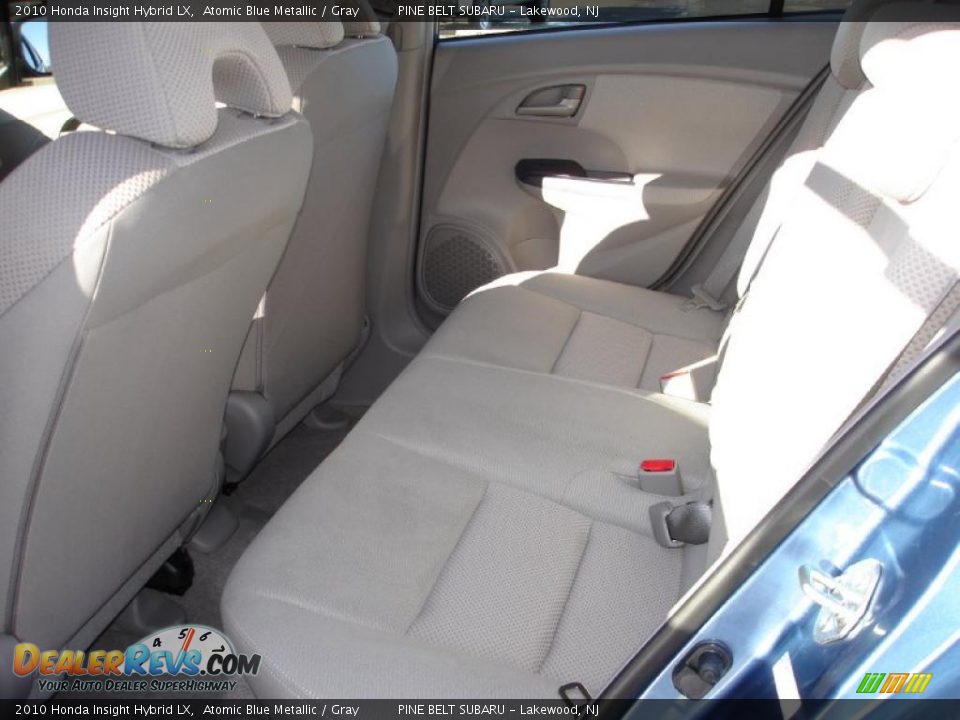 2010 Honda Insight Hybrid LX Atomic Blue Metallic / Gray Photo #13