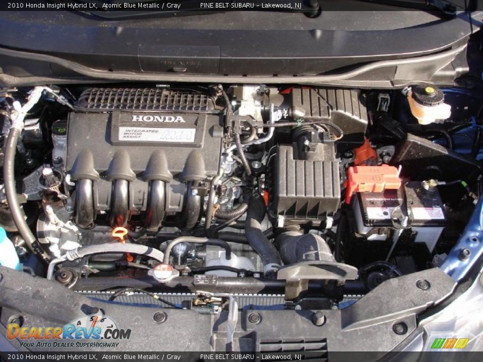 2010 Honda Insight Hybrid LX 1.3 Liter SOHC 8-Valve i-VTEC IMA 4 Cylinder Gasoline/Electric Hybrid Engine Photo #17