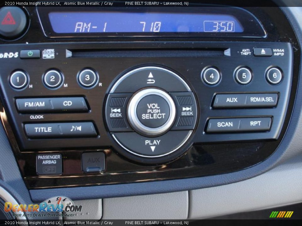 Controls of 2010 Honda Insight Hybrid LX Photo #18