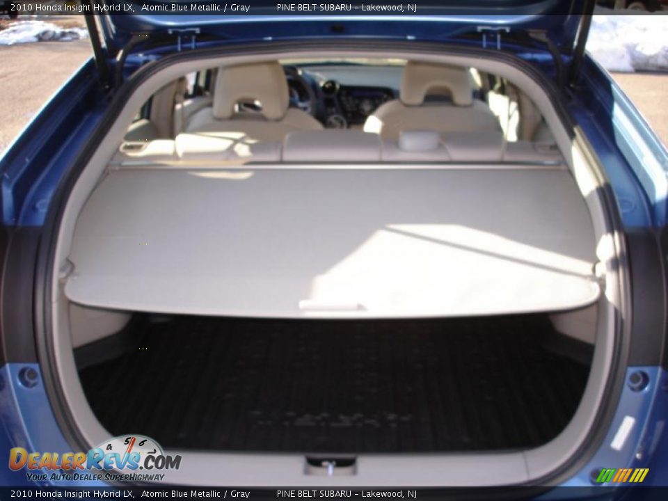 2010 Honda Insight Hybrid LX Atomic Blue Metallic / Gray Photo #19