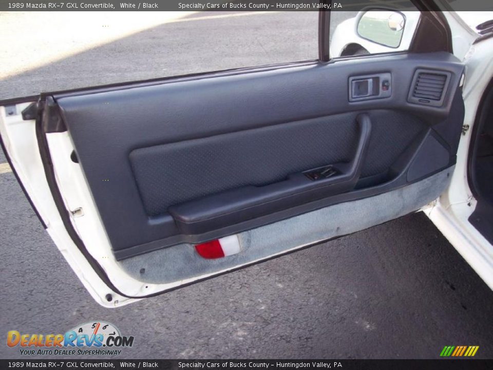 Door Panel of 1989 Mazda RX-7 GXL Convertible Photo #31