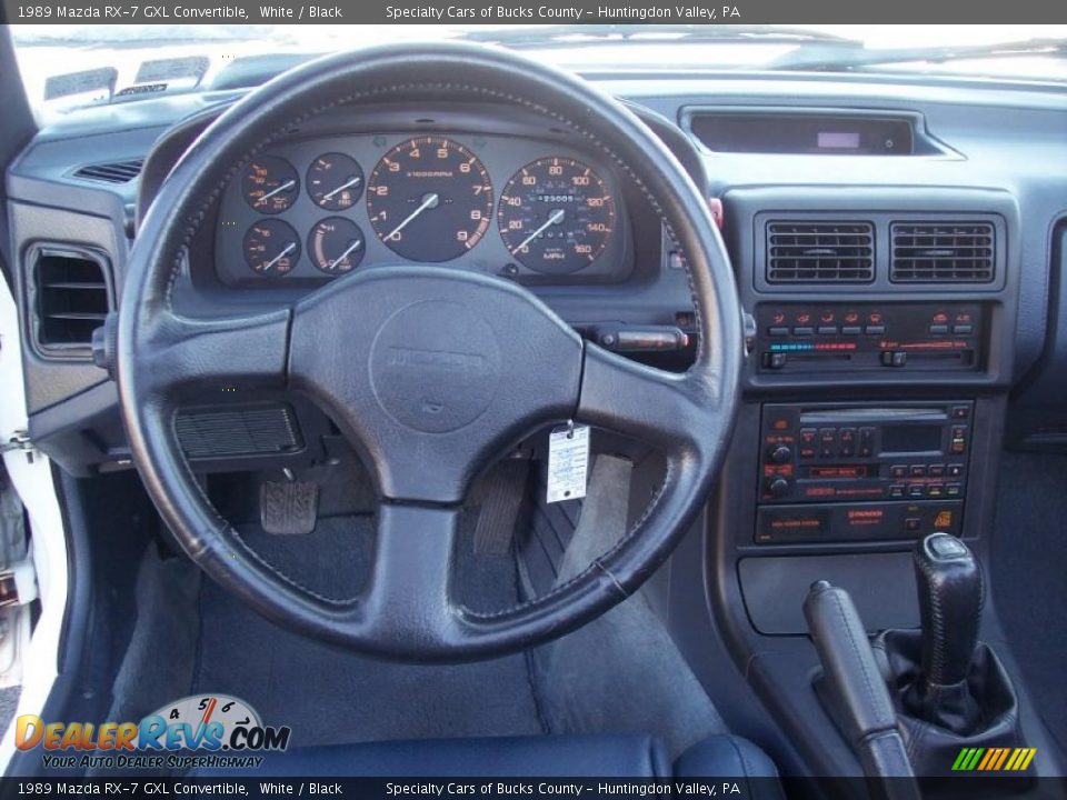 1989 Mazda RX-7 GXL Convertible Gauges Photo #35