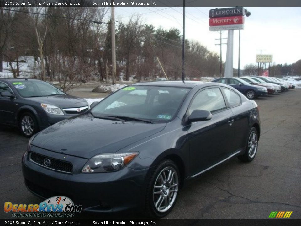 2006 Scion tC Flint Mica / Dark Charcoal Photo #1
