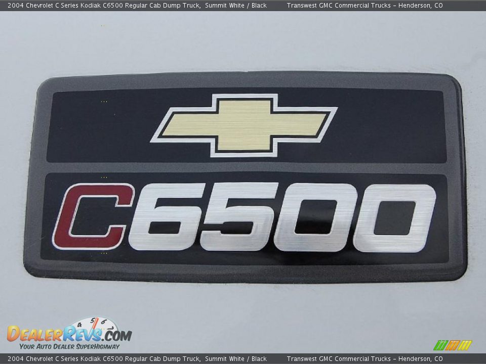 2004 Chevrolet C Series Kodiak C6500 Regular Cab Dump Truck Summit White / Black Photo #11