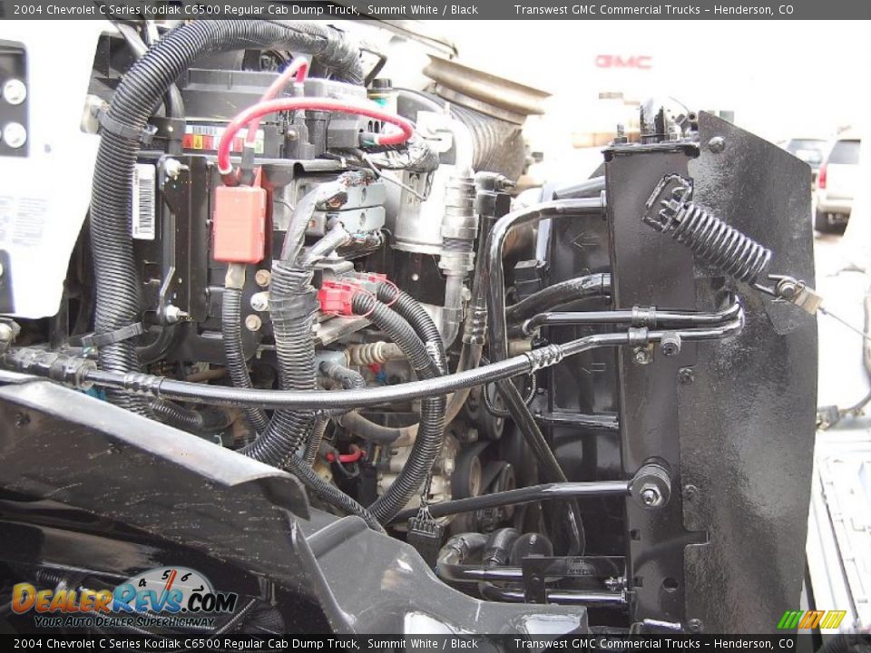 2004 Chevrolet C Series Kodiak C6500 Regular Cab Dump Truck Summit White / Black Photo #15