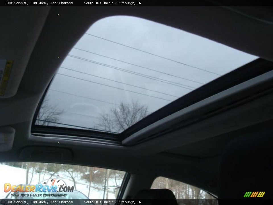 2006 Scion tC Flint Mica / Dark Charcoal Photo #12
