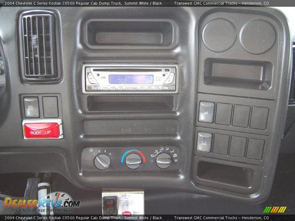 2004 Chevrolet C Series Kodiak C6500 Regular Cab Dump Truck Summit White / Black Photo #21