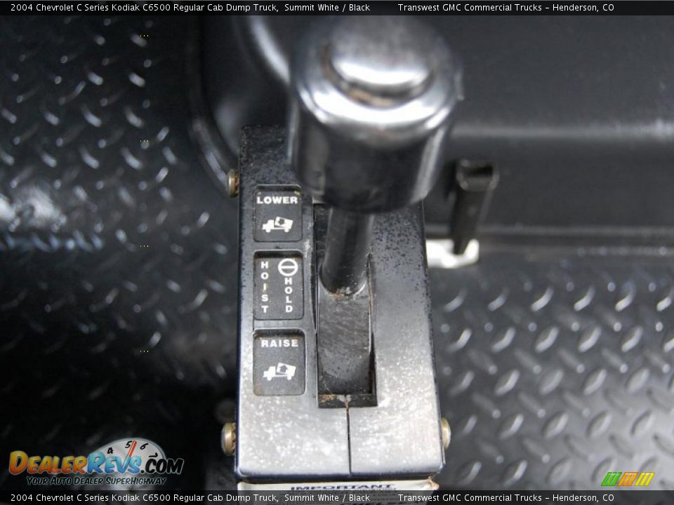 2004 Chevrolet C Series Kodiak C6500 Regular Cab Dump Truck Summit White / Black Photo #22