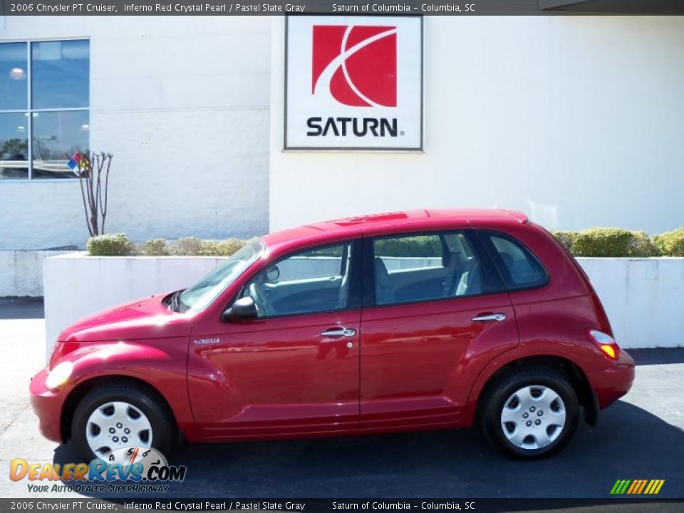 2006 Chrysler PT Cruiser Inferno Red Crystal Pearl / Pastel Slate Gray Photo #1