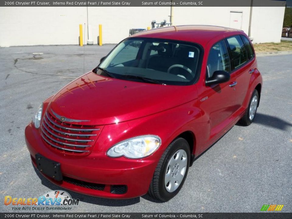 2006 Chrysler PT Cruiser Inferno Red Crystal Pearl / Pastel Slate Gray Photo #4