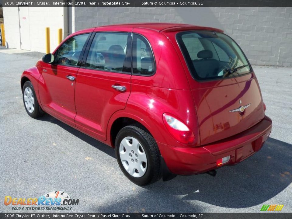 2006 Chrysler PT Cruiser Inferno Red Crystal Pearl / Pastel Slate Gray Photo #6