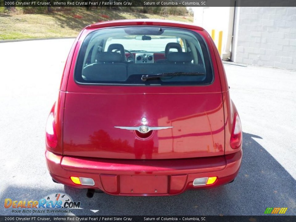 2006 Chrysler PT Cruiser Inferno Red Crystal Pearl / Pastel Slate Gray Photo #7