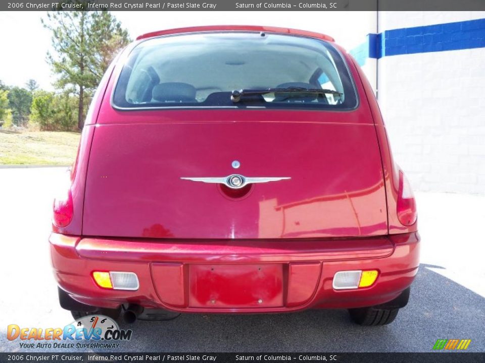 2006 Chrysler PT Cruiser Inferno Red Crystal Pearl / Pastel Slate Gray Photo #8