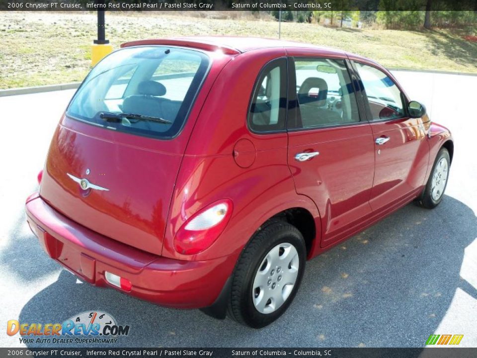 2006 Chrysler PT Cruiser Inferno Red Crystal Pearl / Pastel Slate Gray Photo #9
