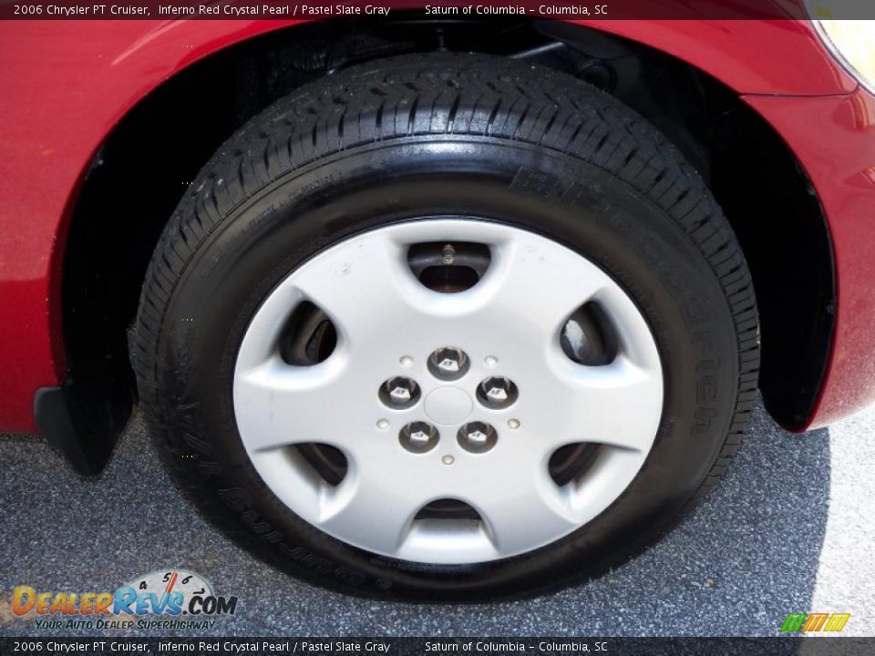2006 Chrysler PT Cruiser Inferno Red Crystal Pearl / Pastel Slate Gray Photo #15
