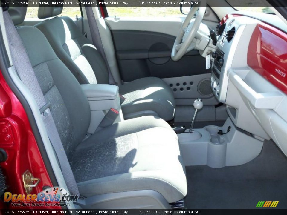 2006 Chrysler PT Cruiser Inferno Red Crystal Pearl / Pastel Slate Gray Photo #23