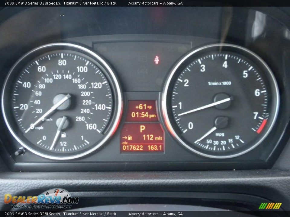 2009 BMW 3 Series 328i Sedan Titanium Silver Metallic / Black Photo #17