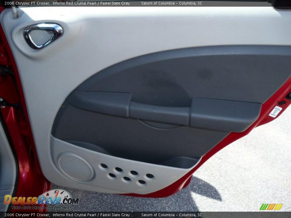 2006 Chrysler PT Cruiser Inferno Red Crystal Pearl / Pastel Slate Gray Photo #24