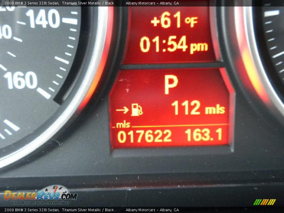 2009 BMW 3 Series 328i Sedan Titanium Silver Metallic / Black Photo #18