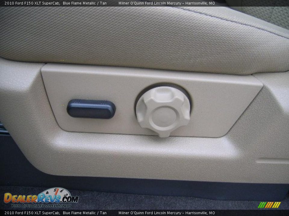 2010 Ford F150 XLT SuperCab Blue Flame Metallic / Tan Photo #18