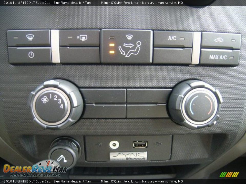 2010 Ford F150 XLT SuperCab Blue Flame Metallic / Tan Photo #20