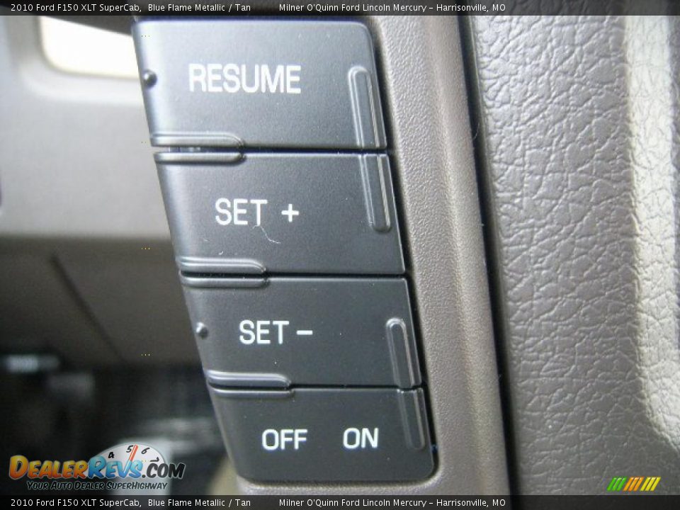2010 Ford F150 XLT SuperCab Blue Flame Metallic / Tan Photo #23
