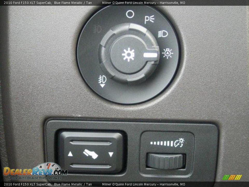 2010 Ford F150 XLT SuperCab Blue Flame Metallic / Tan Photo #25