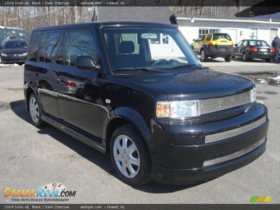 2004 Scion xB Black / Dark Charcoal Photo #3