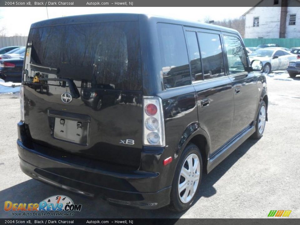 2004 Scion xB Black / Dark Charcoal Photo #5