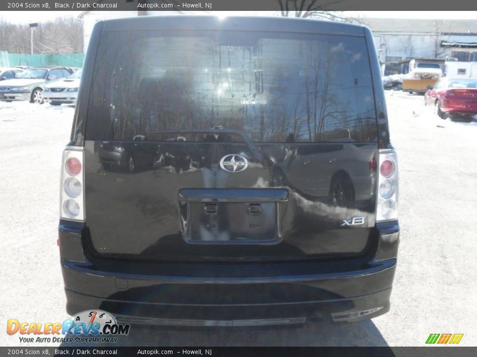 2004 Scion xB Black / Dark Charcoal Photo #6
