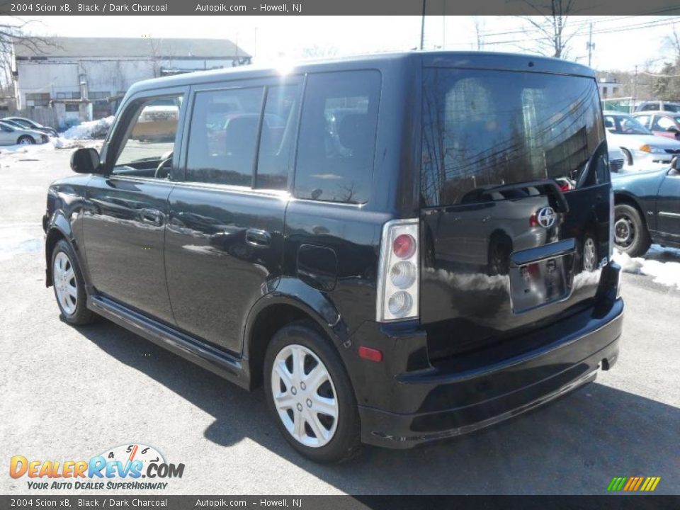 2004 Scion xB Black / Dark Charcoal Photo #7