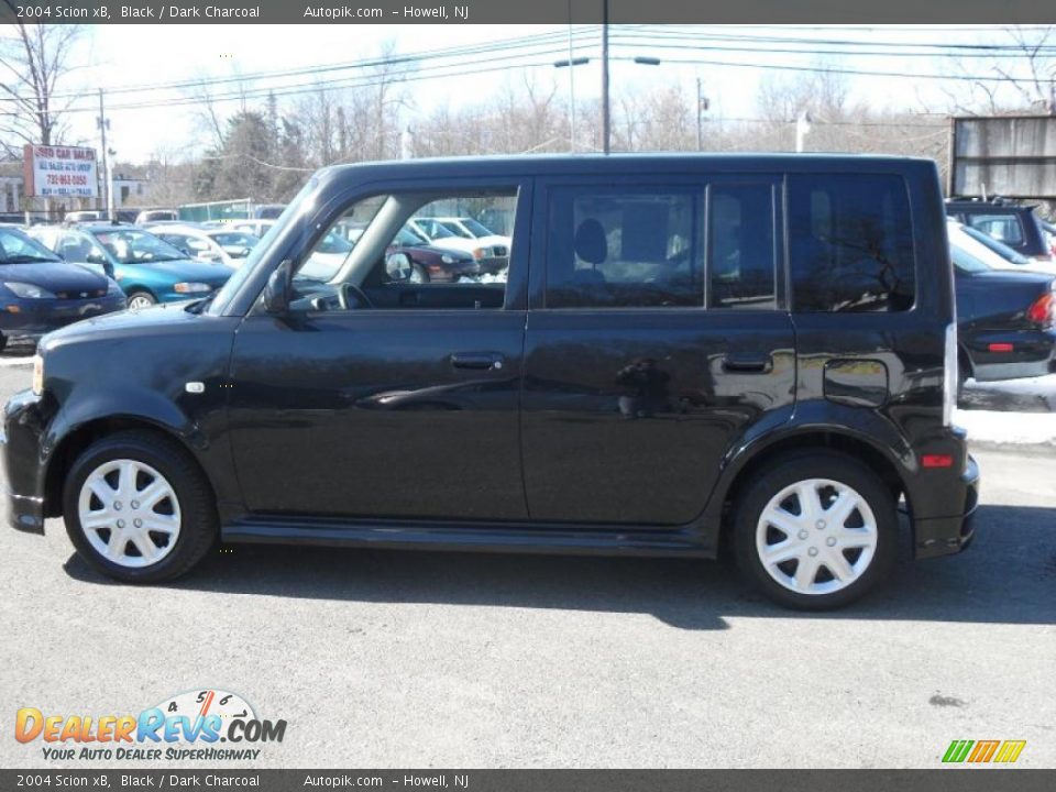 2004 Scion xB Black / Dark Charcoal Photo #8