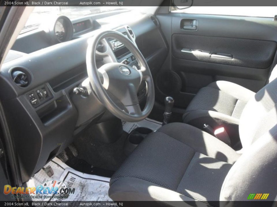 2004 Scion xB Black / Dark Charcoal Photo #9
