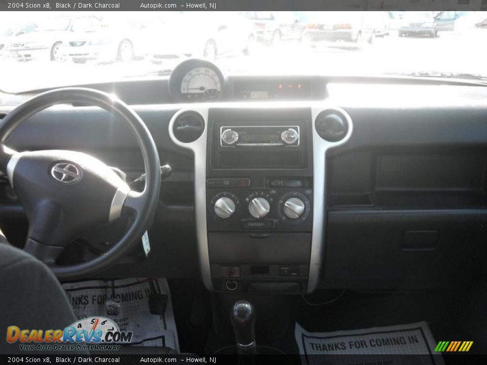 2004 Scion xB Black / Dark Charcoal Photo #12