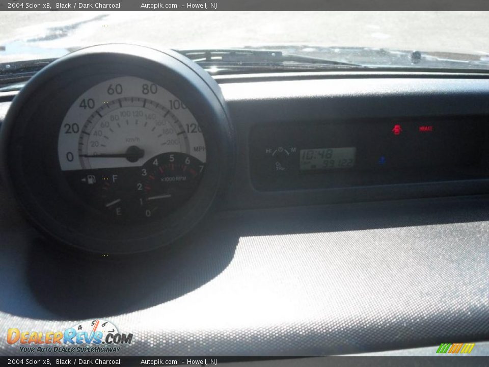 2004 Scion xB Black / Dark Charcoal Photo #13
