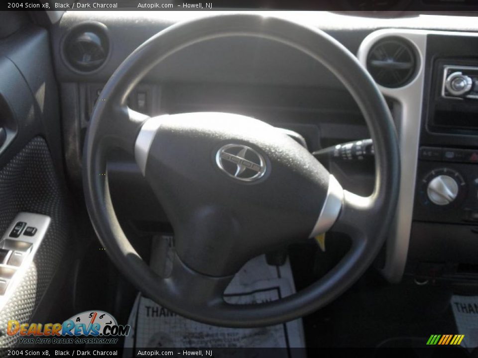 2004 Scion xB Black / Dark Charcoal Photo #15