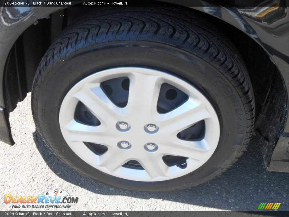 2004 Scion xB Black / Dark Charcoal Photo #18