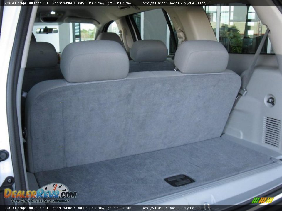 2009 Dodge Durango SLT Bright White / Dark Slate Gray/Light Slate Gray Photo #9
