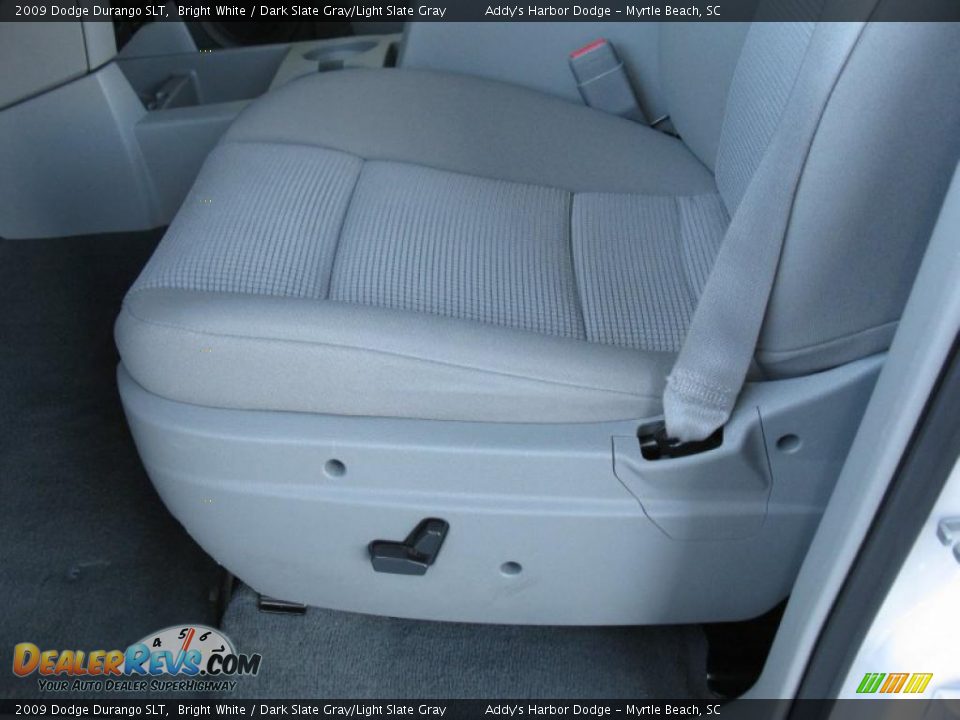 2009 Dodge Durango SLT Bright White / Dark Slate Gray/Light Slate Gray Photo #13