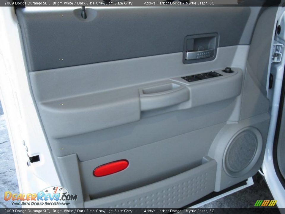 2009 Dodge Durango SLT Bright White / Dark Slate Gray/Light Slate Gray Photo #15