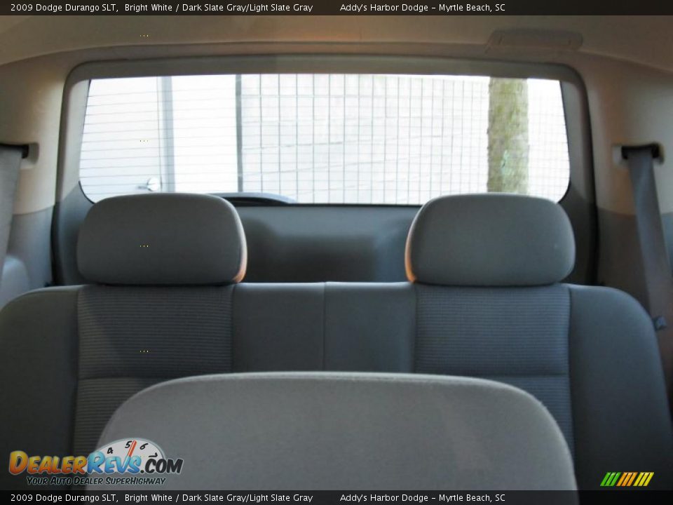 2009 Dodge Durango SLT Bright White / Dark Slate Gray/Light Slate Gray Photo #19