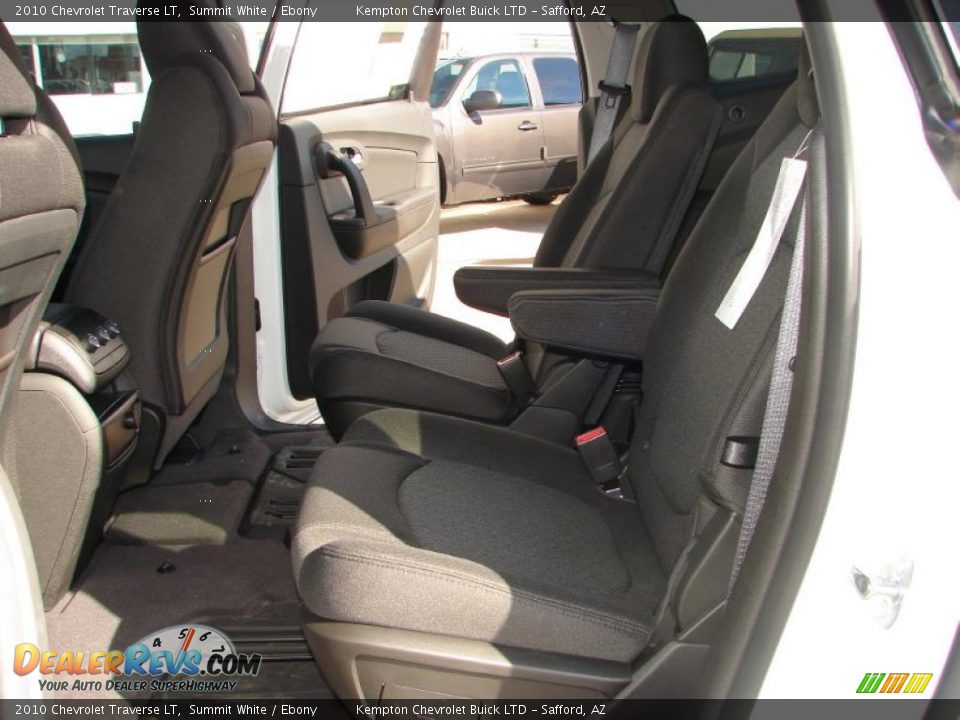 2010 Chevrolet Traverse LT Summit White / Ebony Photo #8