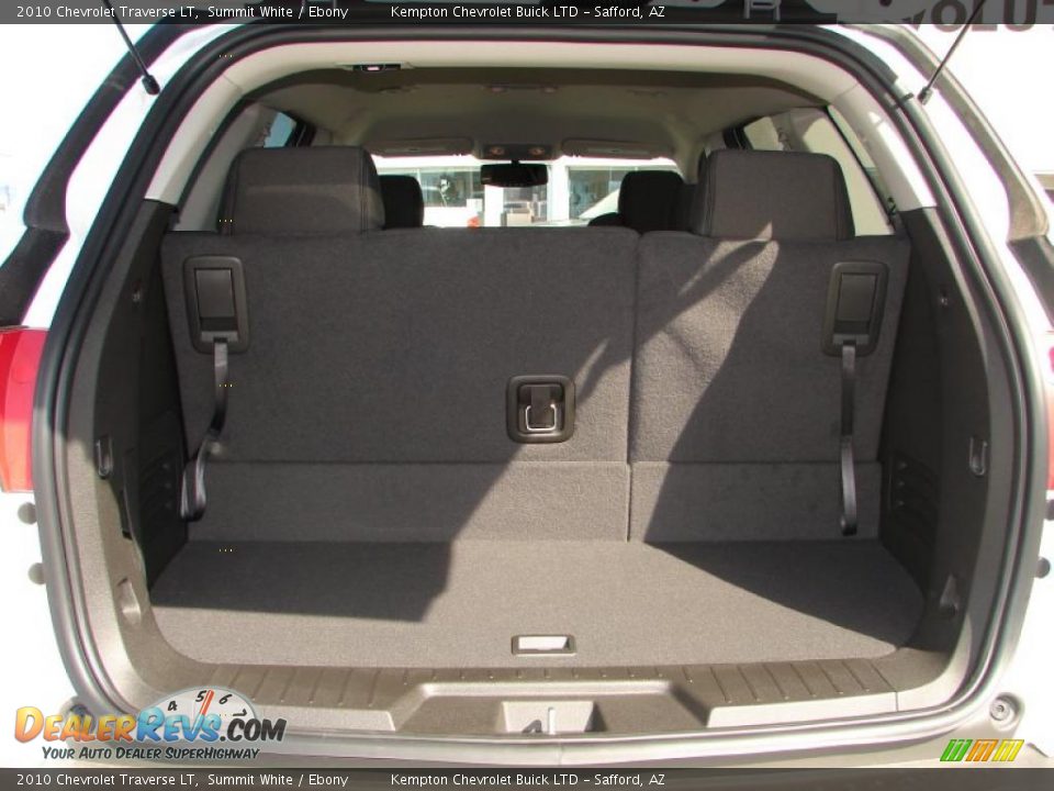 2010 Chevrolet Traverse LT Summit White / Ebony Photo #9