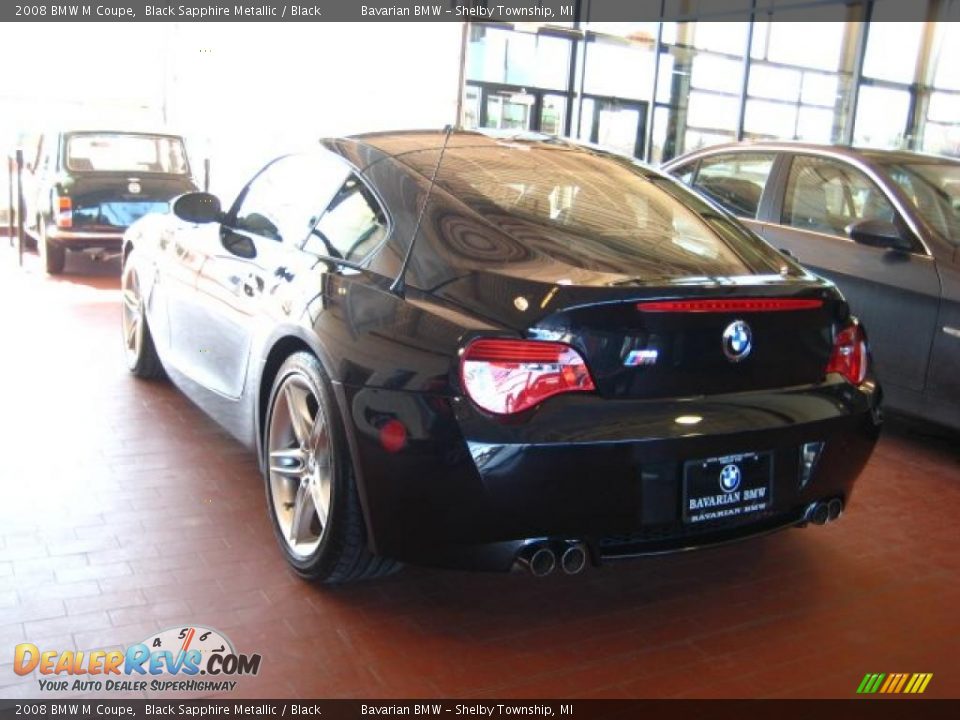 2008 BMW M Coupe Black Sapphire Metallic / Black Photo #3